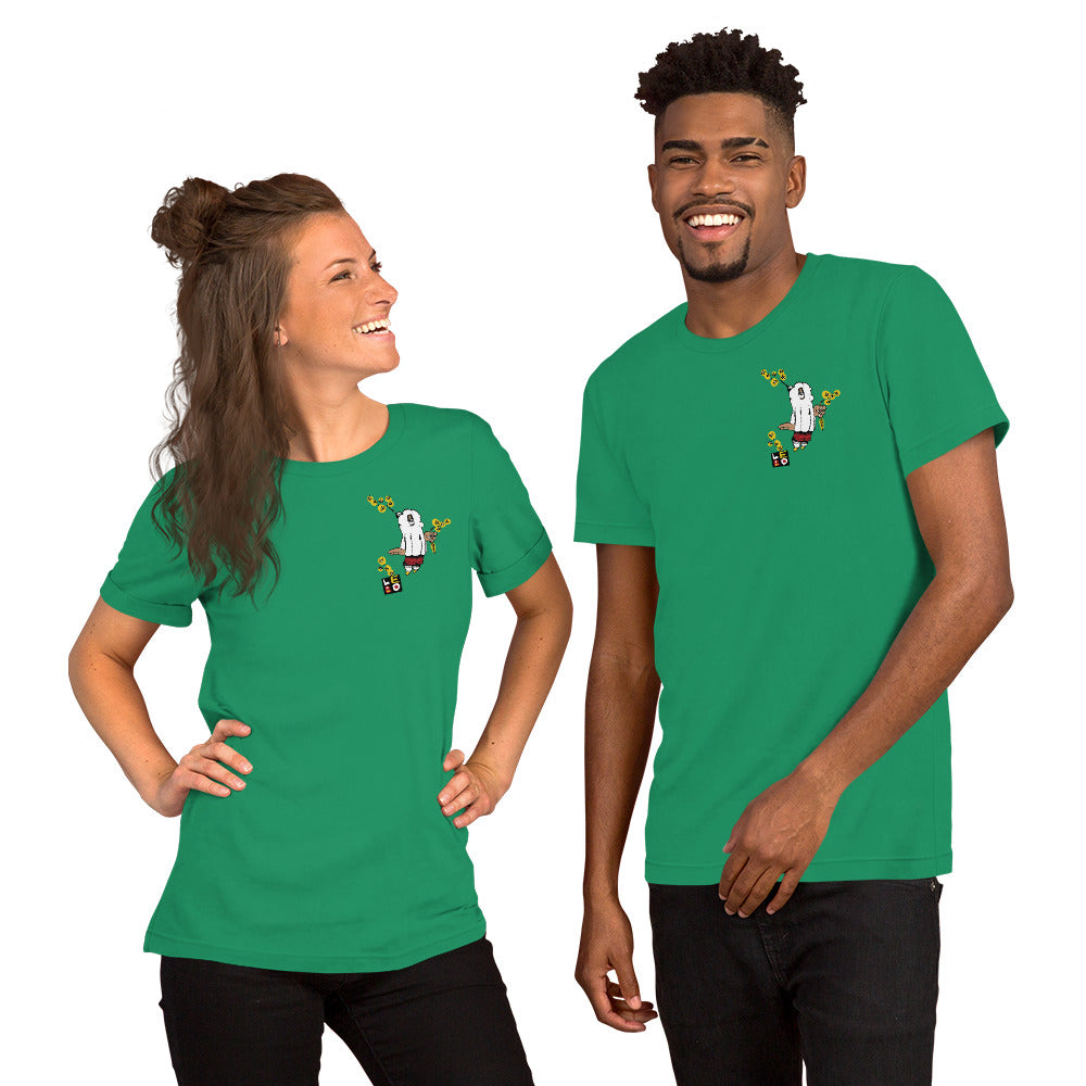 We Are Spirits in the Material World - Lebo Short Sleeve Unisex T-Shirt